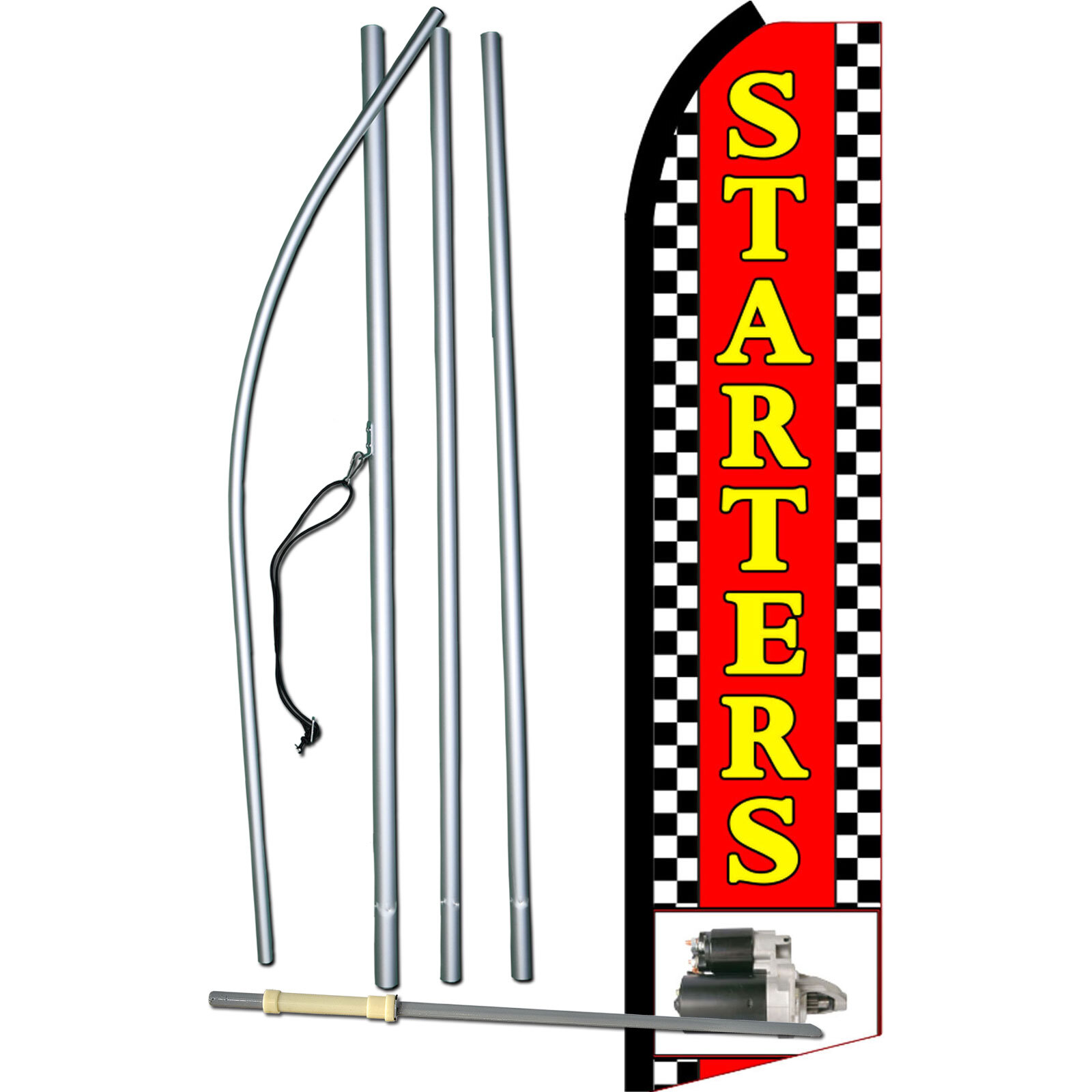 Starters Complete Swooper Flag Bundle