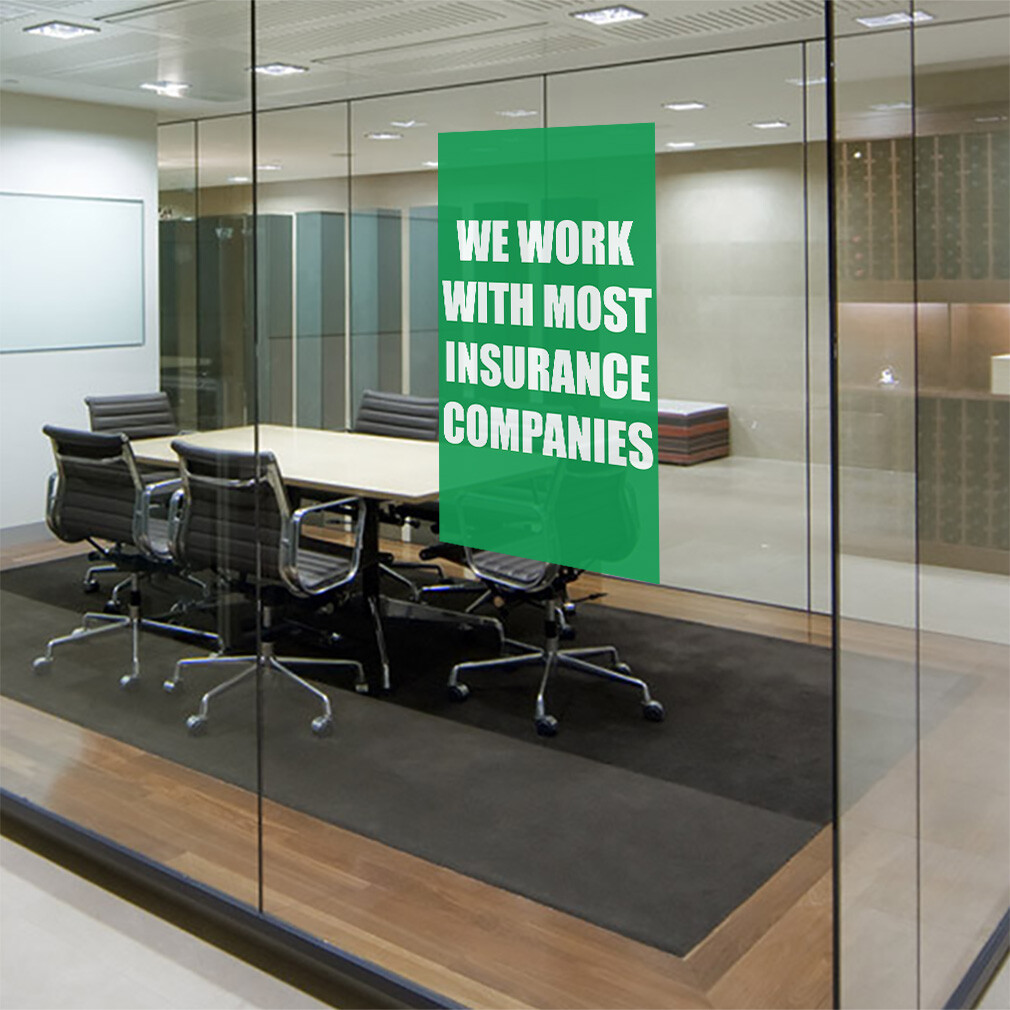 Door Decals Vertical Vinyl Stickers Multiple Sizes Industrial Vinyl Business
