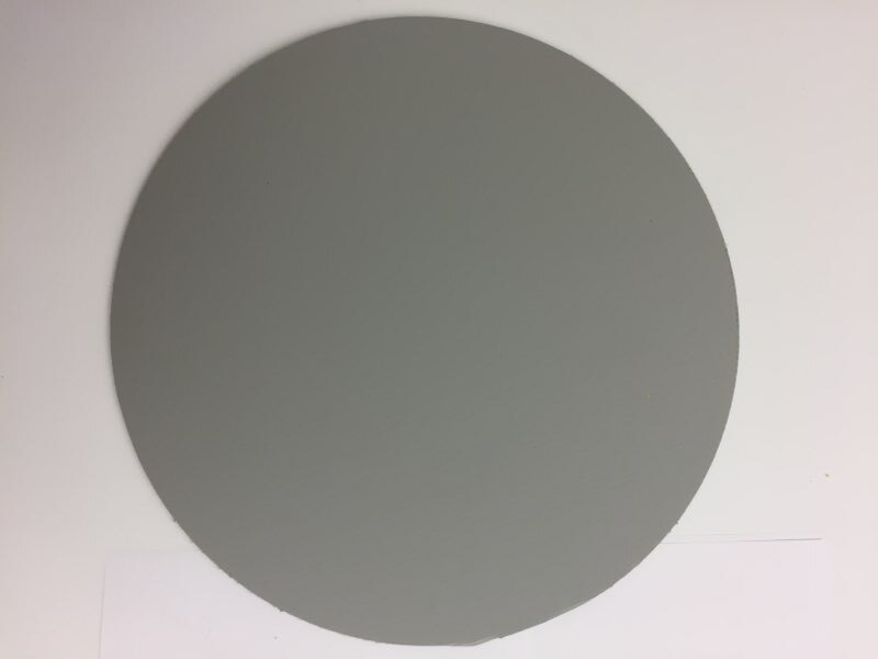 10 Pack SILVER Yard Signs Circles 17.5″ & 10 H-STAKES
