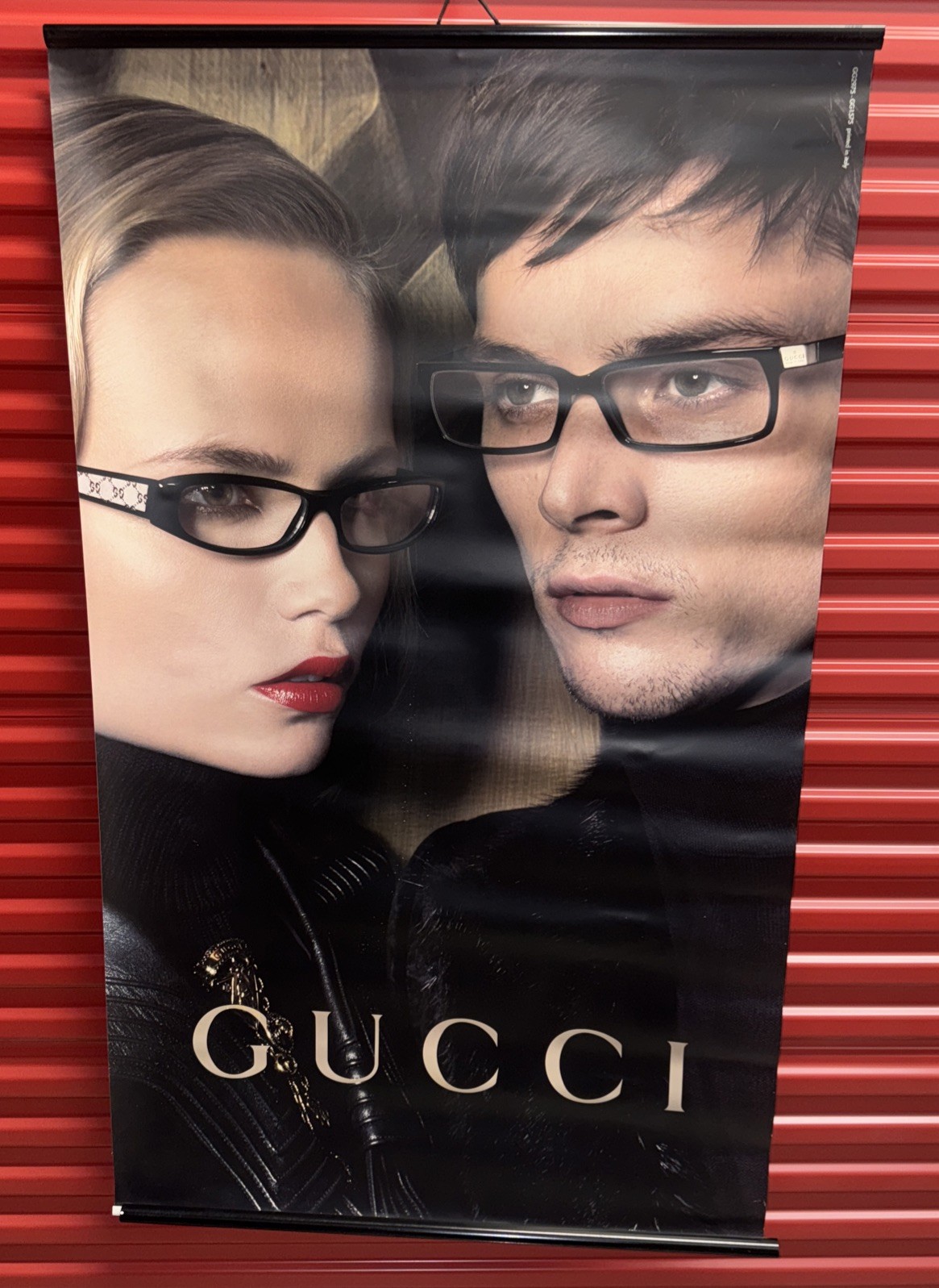 Gucci Double Sided Vinyl Store Banner Printed In Italy 36×60