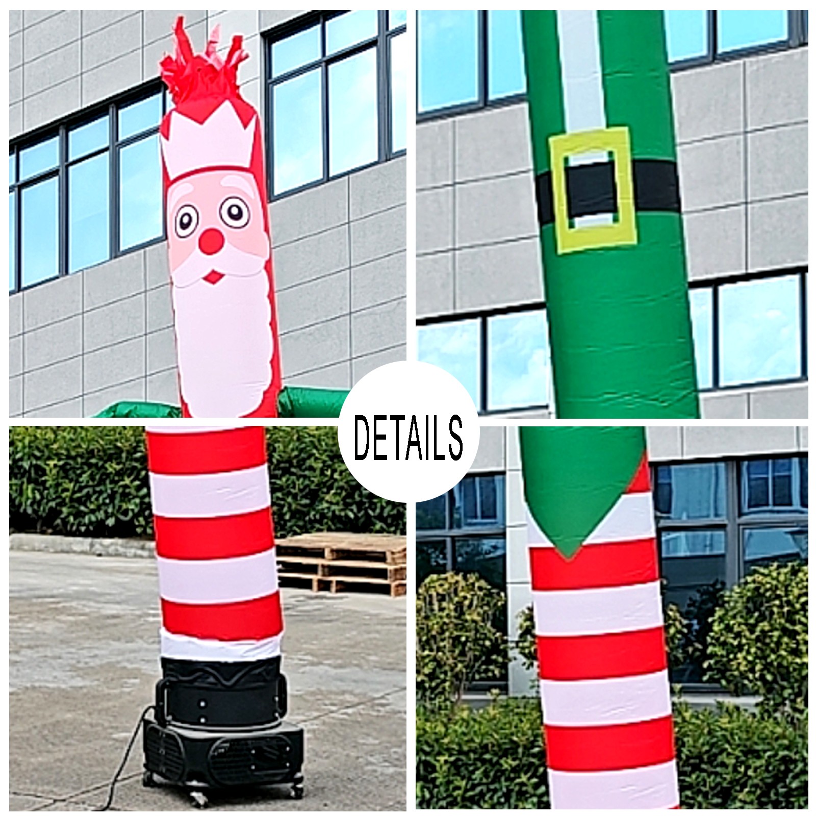 10/20FT Inflatable Advertising Air Wind Tube Puppet Wavy Man Dancer (NO Blower)