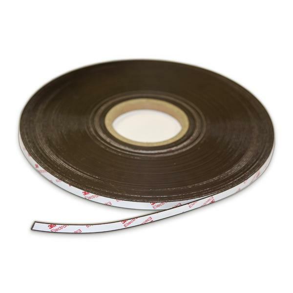 Flexible Magnetic Tape Strip 30M ROLL x 10mm x 1.5mm | 3M Adhesive Tape | PART A
