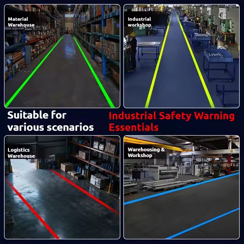 20W-30W Red Laser Line Light Pojector Industrial Warning Sign Lamp for Safety