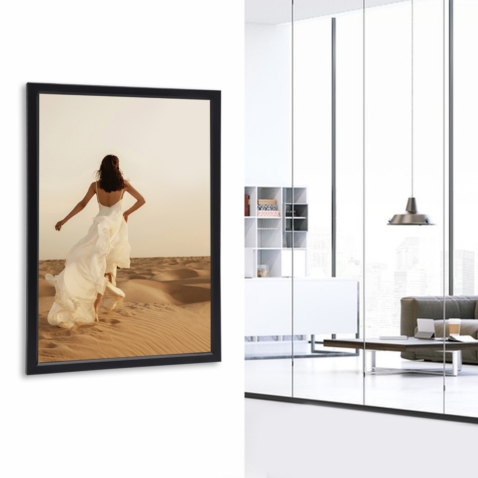 LED Light Box Restaurant Supermarket Movie Poster Display Frame Menu Sign Board