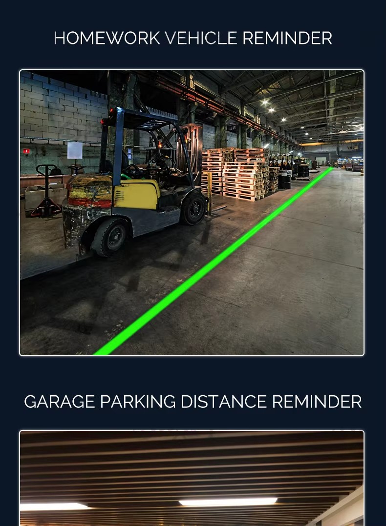 20W-30W Red Laser Line Light Pojector Industrial Warning Sign Lamp for Safety