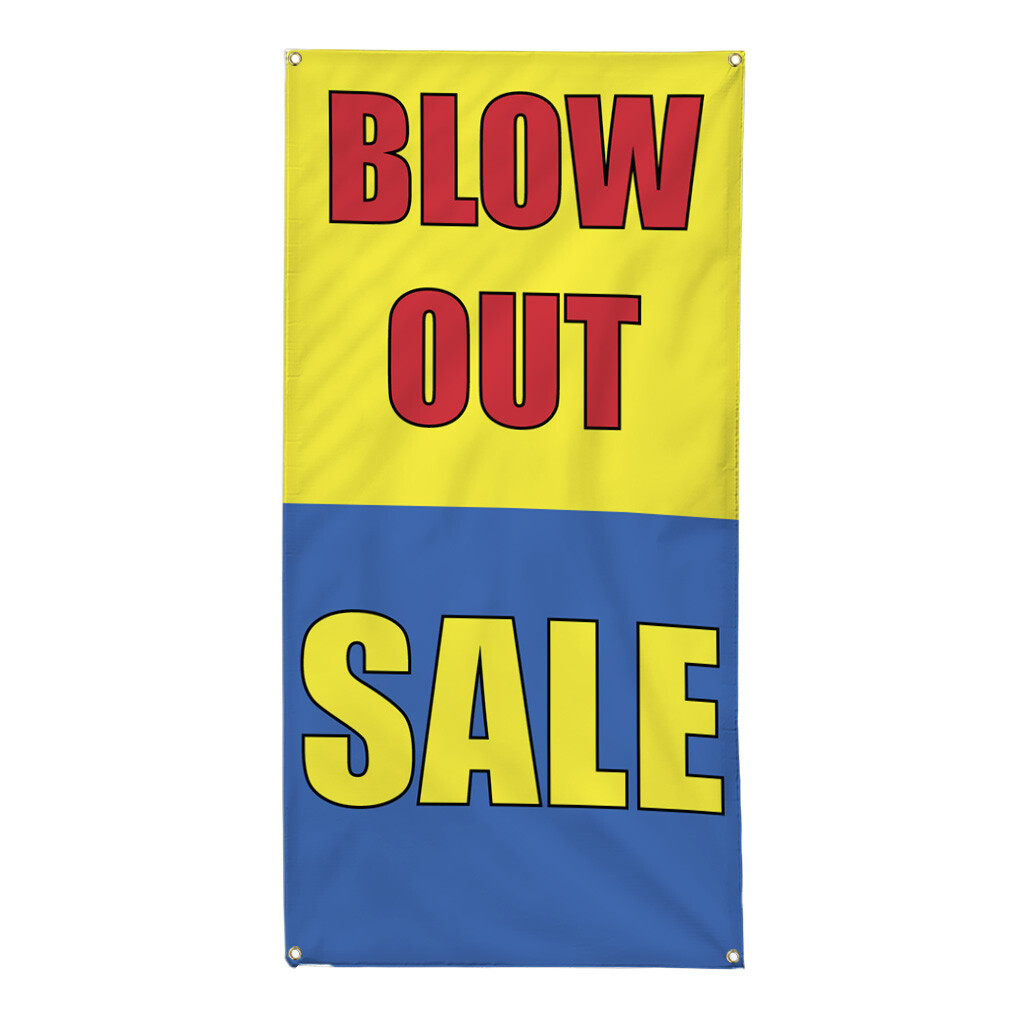 Vertical Vinyl Banner Multiple Sizes Blow out Deal Business Outdoor