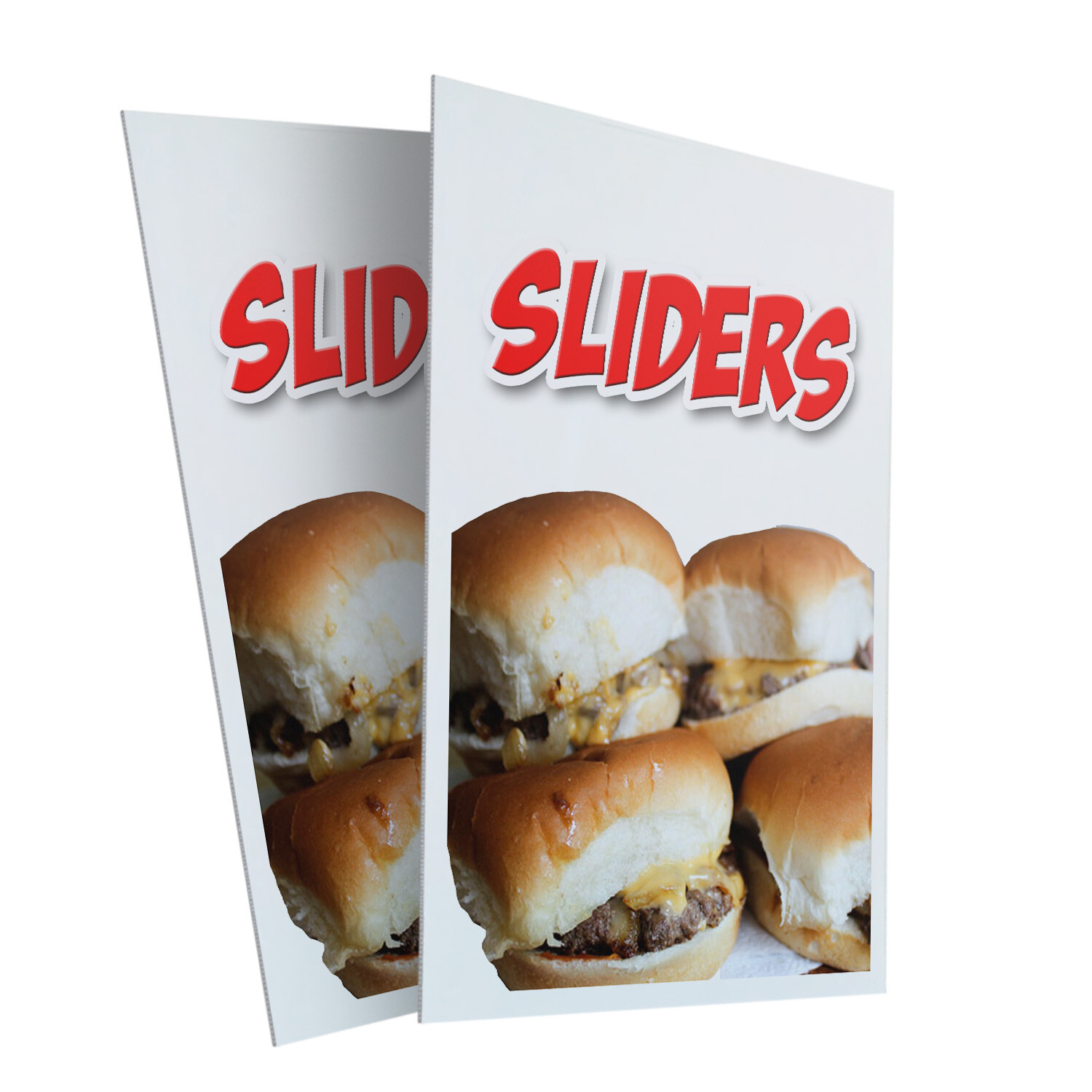 A-frame Sidewalk Sliders 24″ x 36″ Double Sided A-Frame Sidewalk Sign