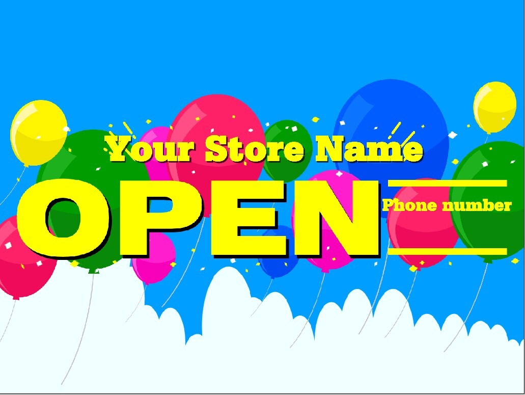 Custom Vinyl Banner – HD Vinyl Sign – Personalized Banner FREE SHIPPING 18″x24″