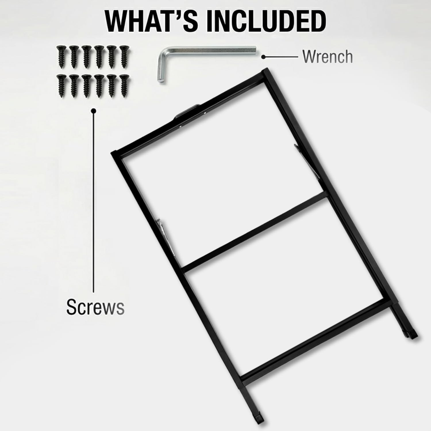 Heavy Duty a Frame Sign 24X36 Inch – Double Sided Slide-In Metal Sandwich Board