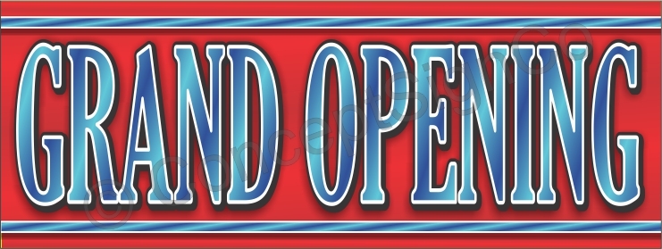 1.5’x4′ GRAND OPENING BANNER Outdoor Indoor Sign Sale Coming New Now Open Soon