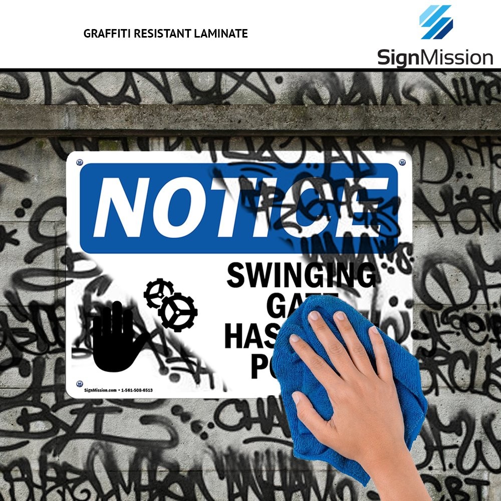 Signmission Osha – Not Open To General Plastic Your Business