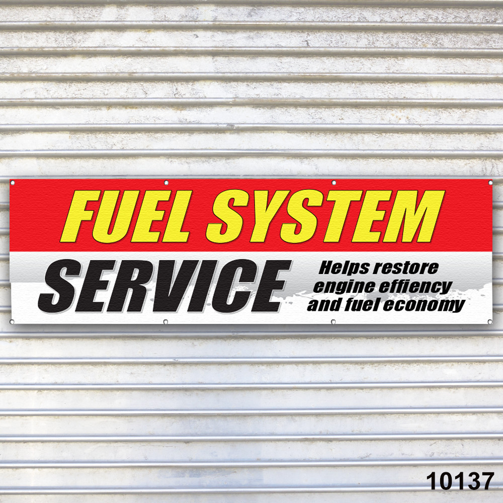Fuel System Service Banner