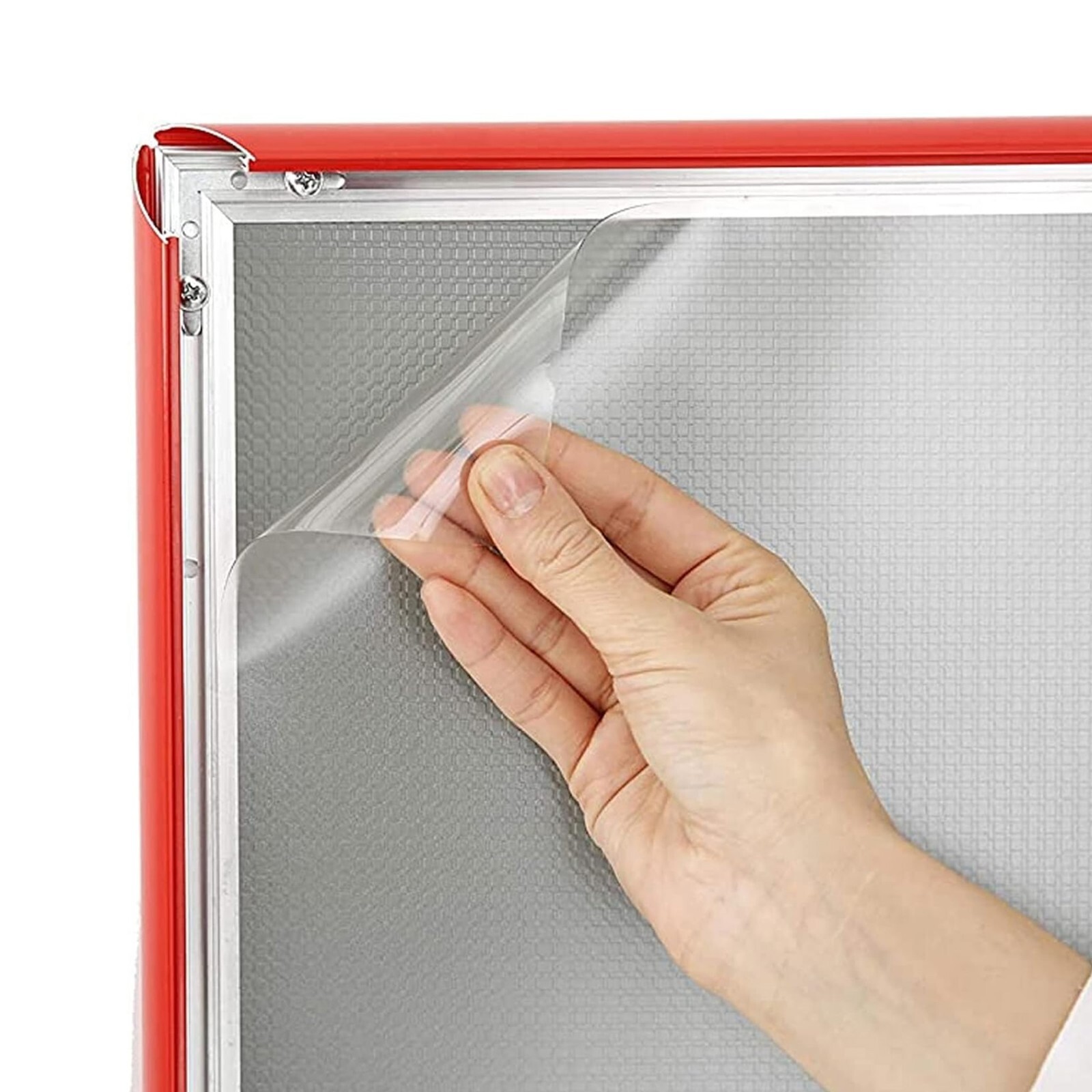 Anti-Reflex PET Cover 30×40″ Clear Lens for Business Slide-In Snap Poster Frames