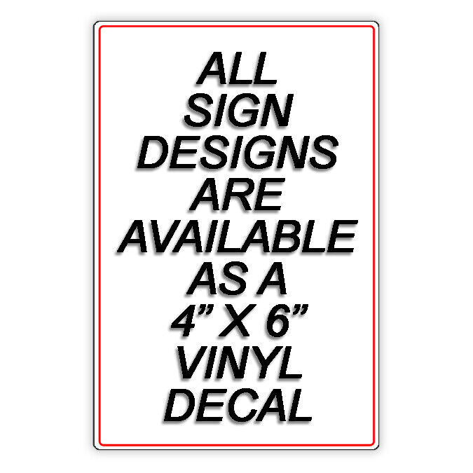 Premises Monitored By 24 Hour Video Surveillance Metal Sign security cctv S031