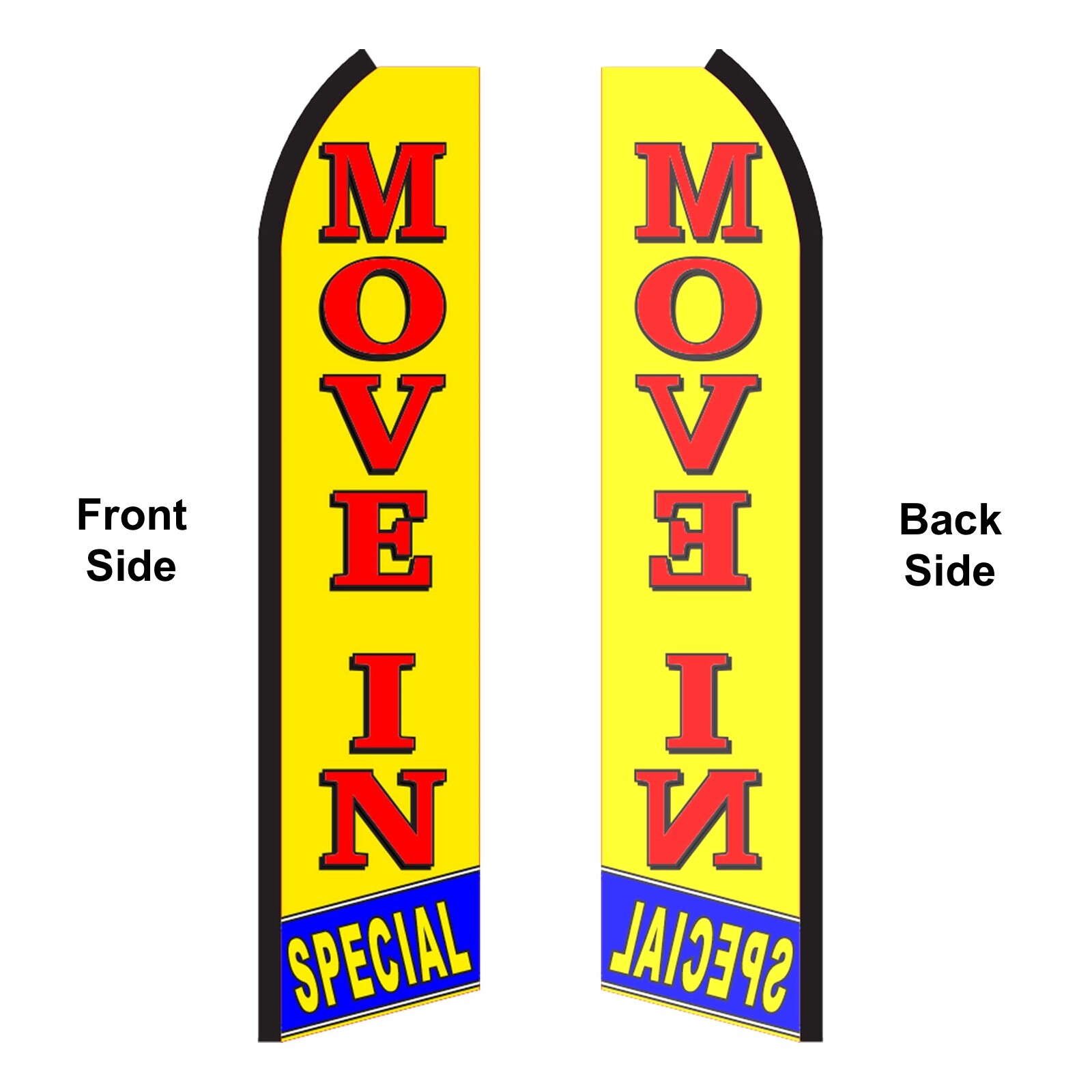 Now Leasing, Move in Special, Available Now 3 Pack of Swooper Feather Flag Kits