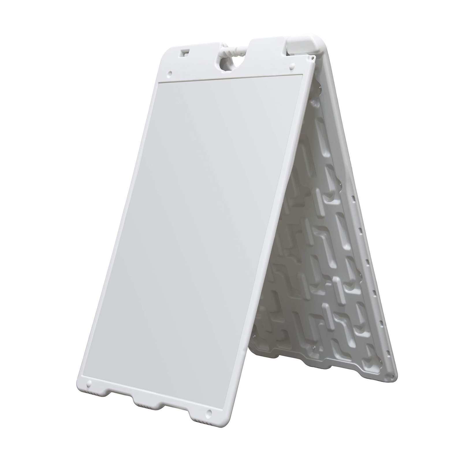 Jumbl A Frame Sign, 24″x36” Display Surface, Outdoor Sandwich Board, White