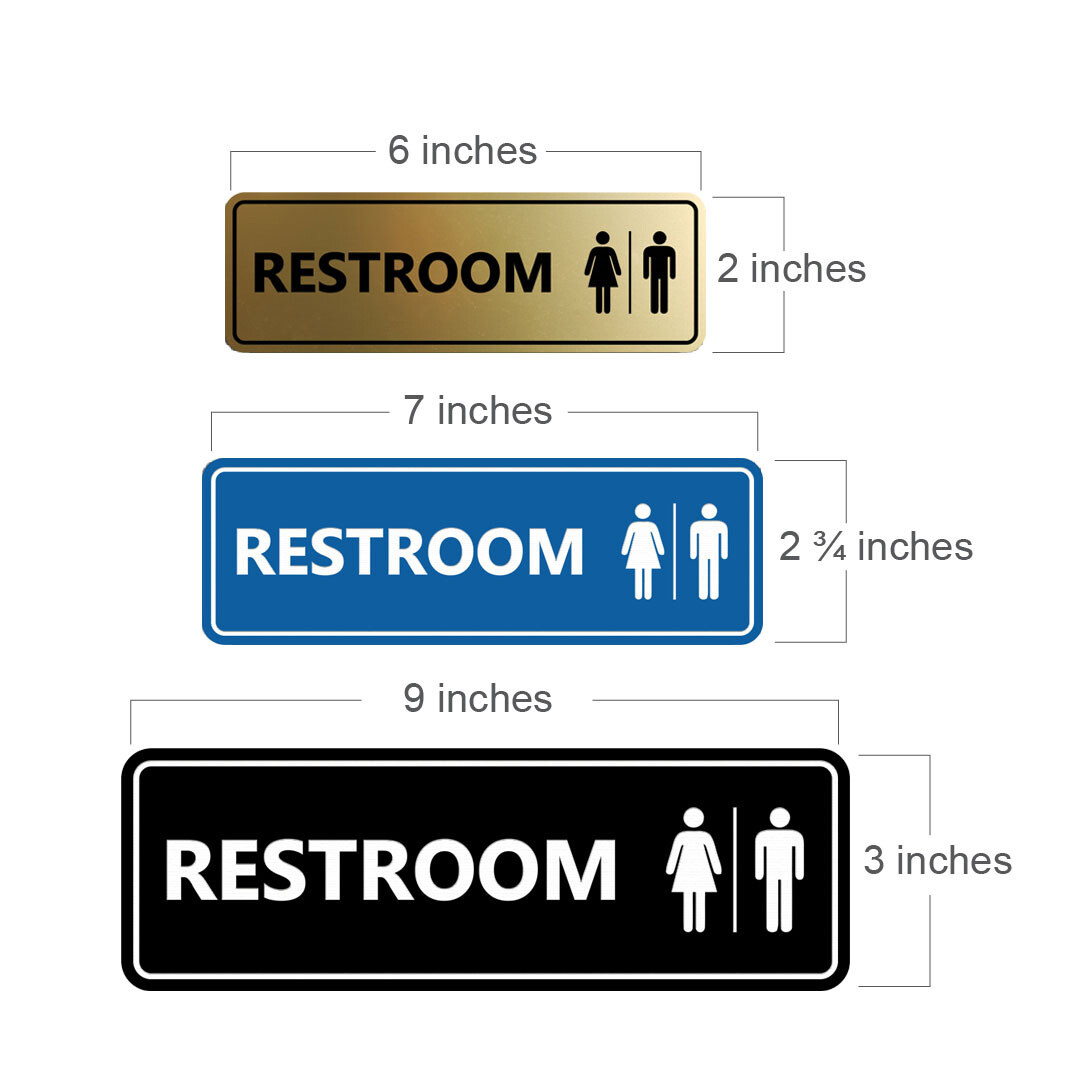 Standard All Gender Restroom