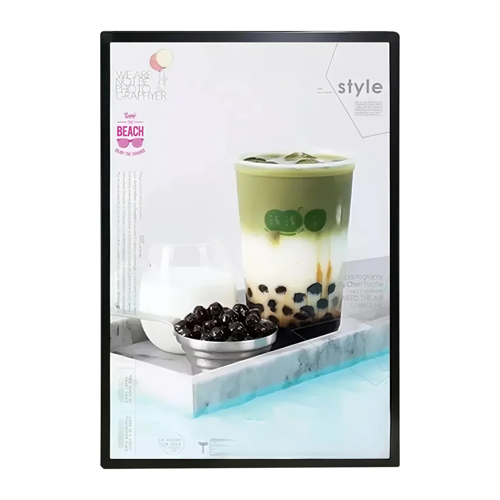 Movie Poster Frame Backlit Frame Wall Mounting Aluminum Profile Snap Frame A3 A4