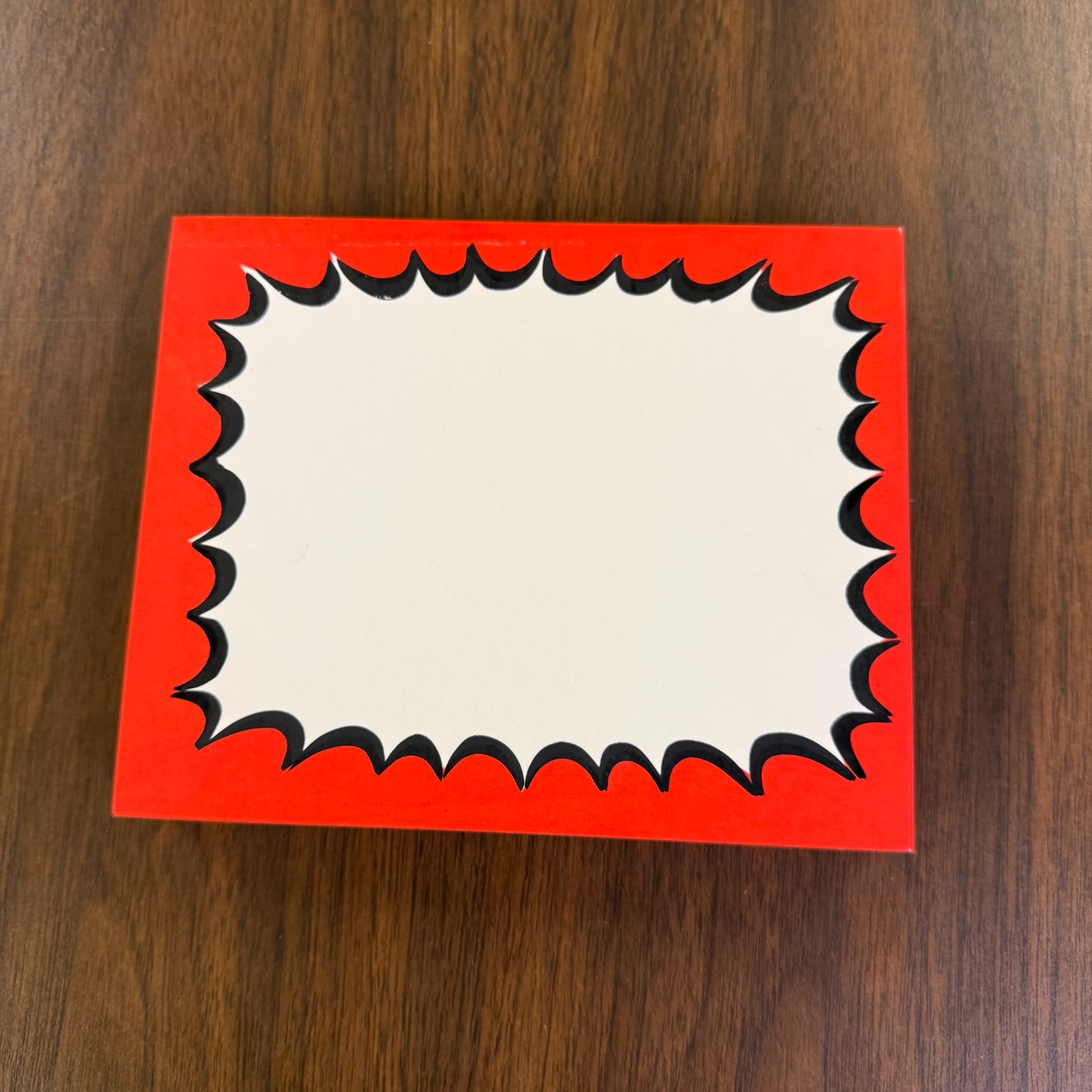 Red Starburst RETAIL STORE SALE Price Signs Price Cards- 7″wx5.5″H- 100 pcs