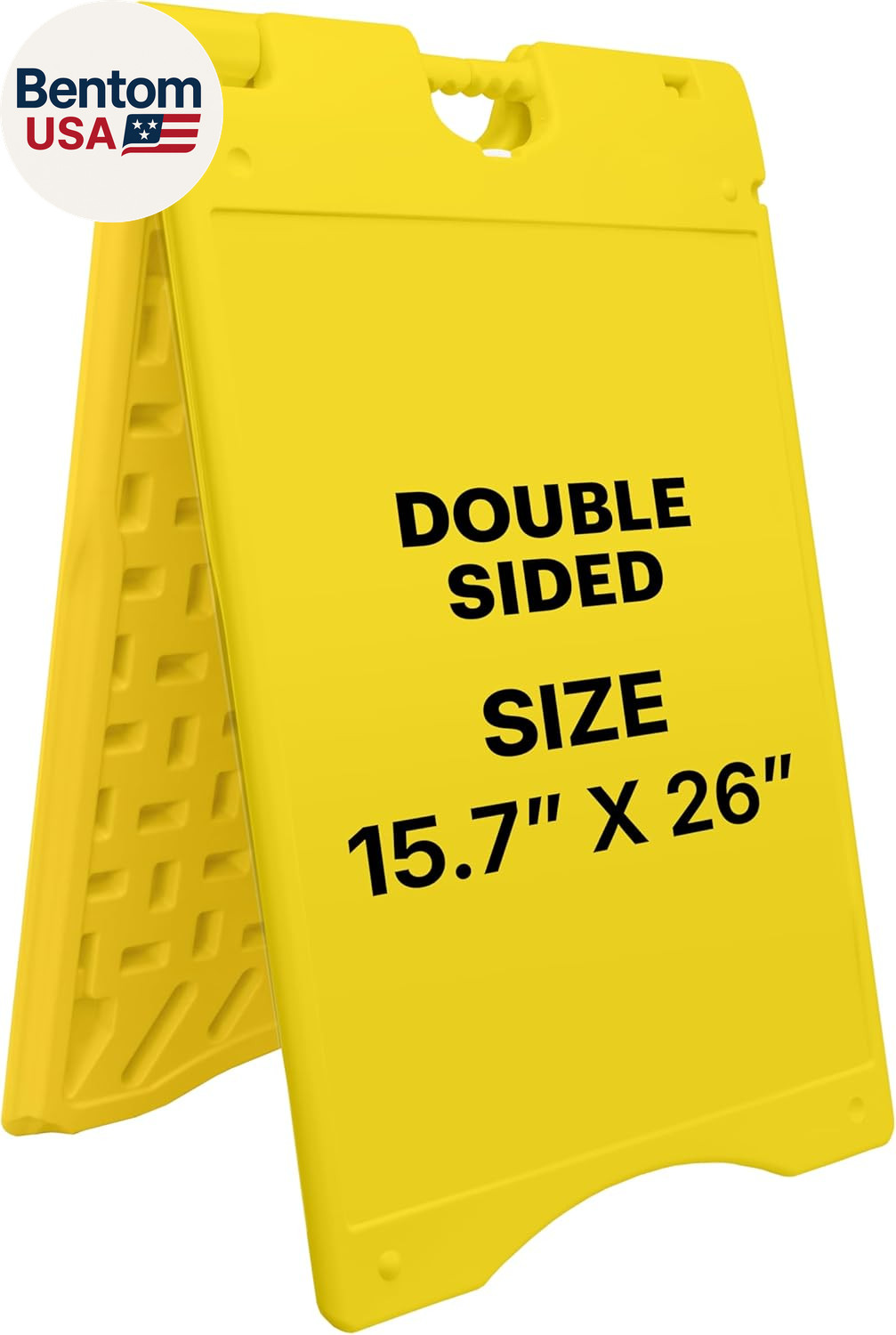 A-Frame Signboard 15.7” X 26” Display Surface – Small Outdoor Sandwich Board W/W