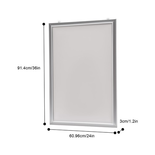 24″x33″/ 24″X36″, 27″ x 40″ LED Backlit Movie Poster Art Picture Frame Light Box
