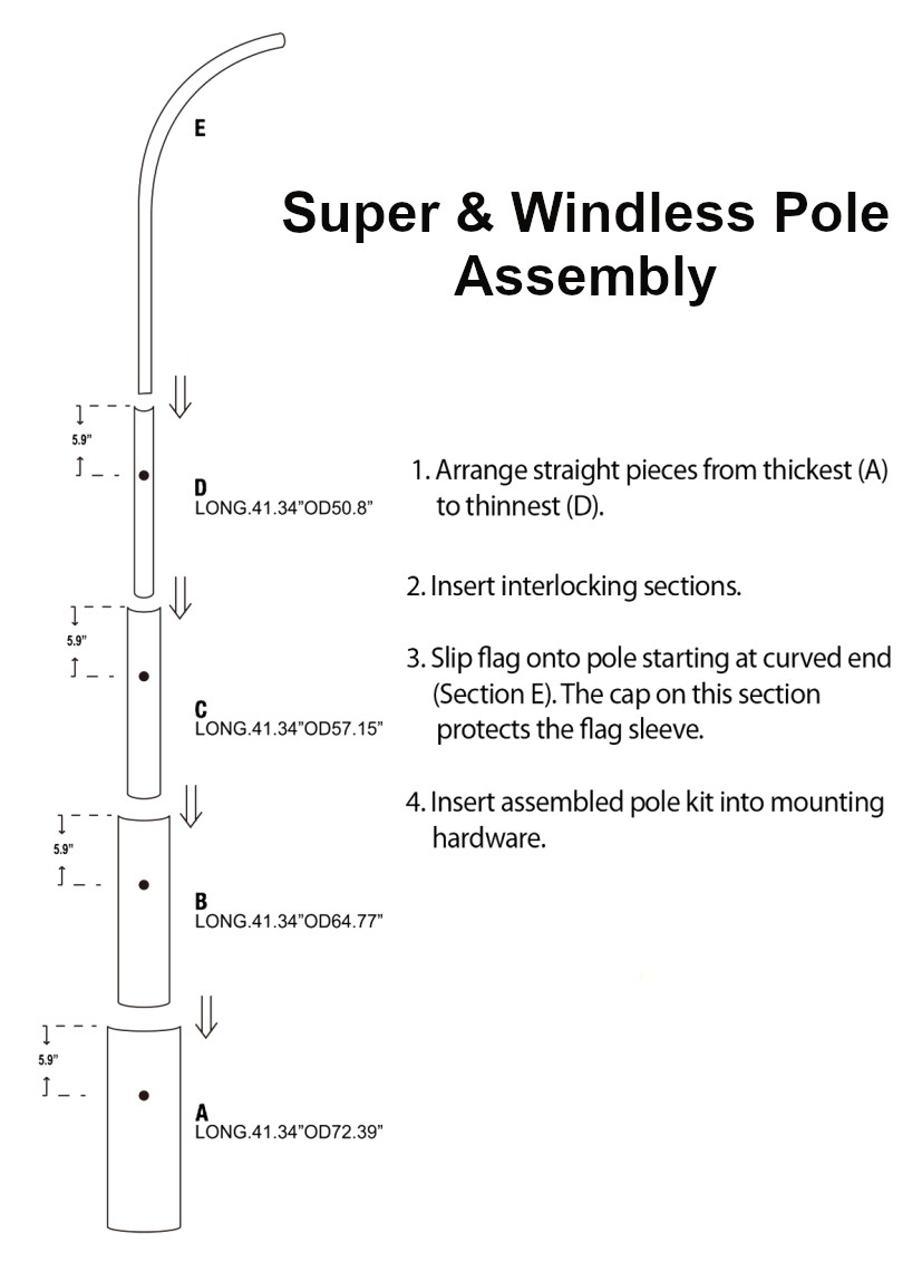 “QUALITY USED CARS” Advertising Super Flag & Pole Kit auto dealership bl