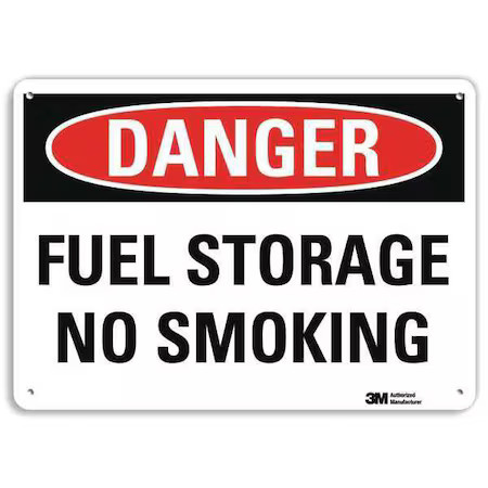 Lyle U3-1522-Na_10X7 Danger Sign, 7″ H, 10″ W, Vertical Rectangle, English,