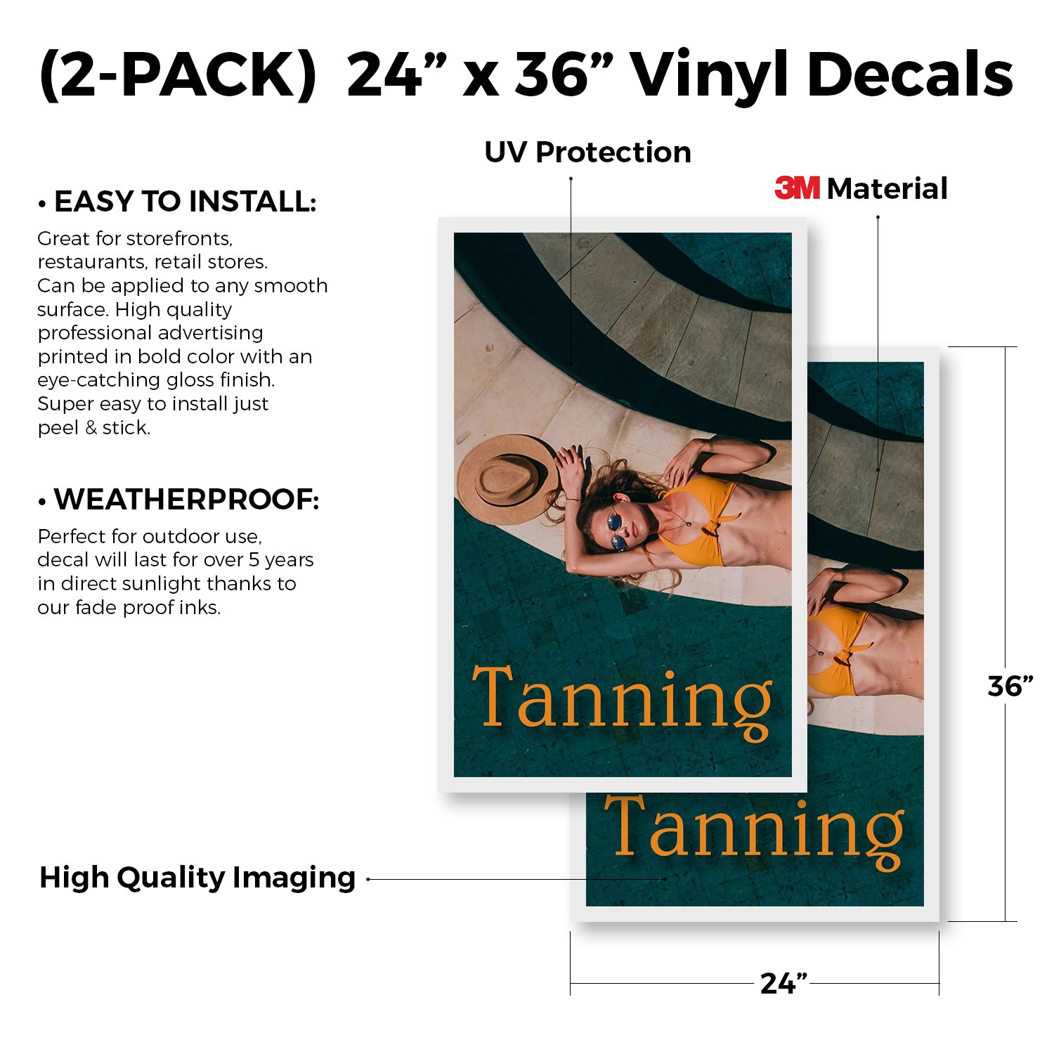 Tanning Heavy Duty A-Frame Sidewalk Sign Beauty Services Professional Equipment