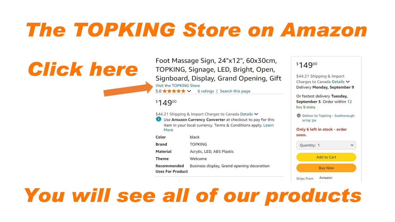 Open 7 Days Sign 24X12 60X30Cm Topking Led Neon Florescent Signage Signboard
