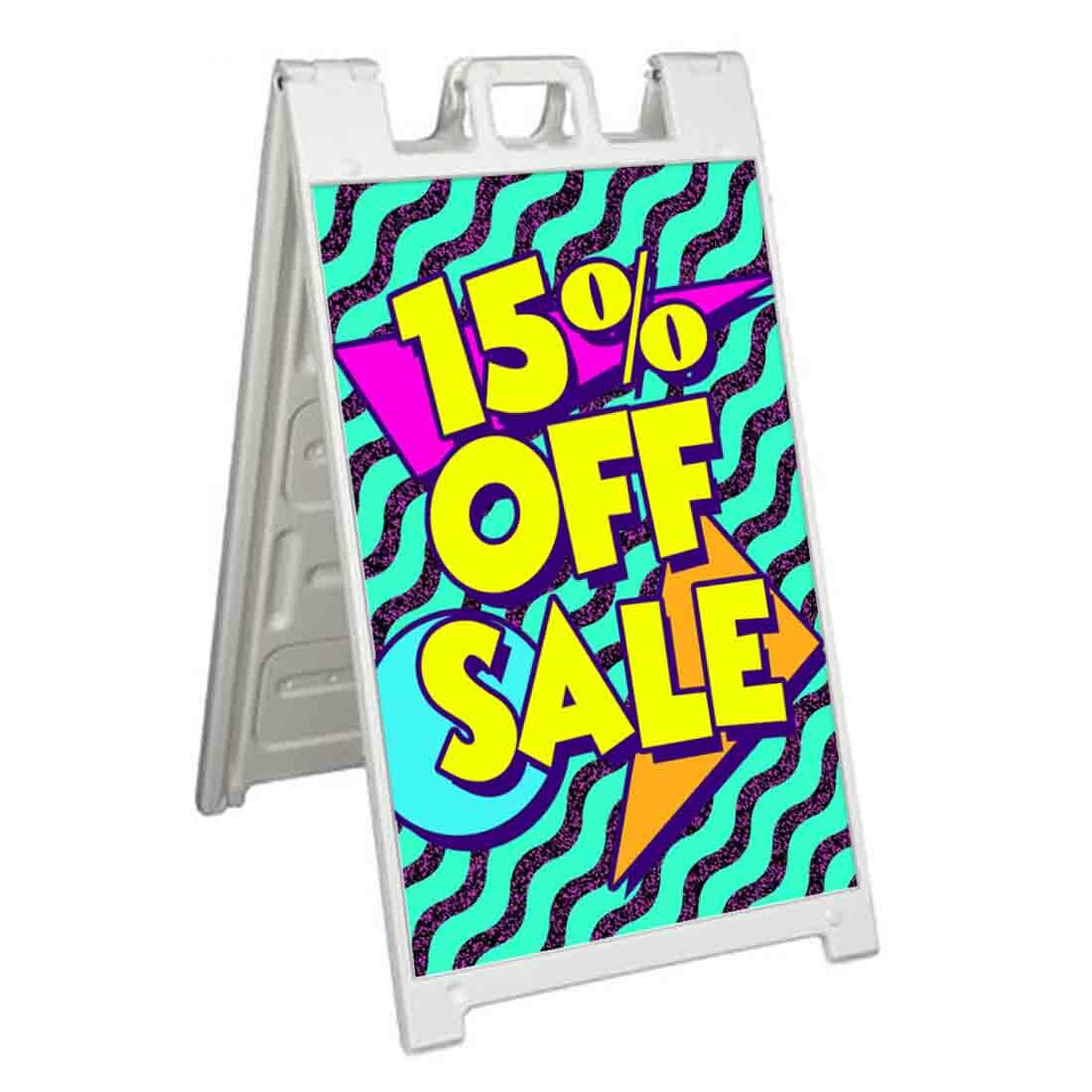 15% OFF SALE Signicade 24×36 Aframe Sidewalk Sign Banner Decal CLEARANCE REDUCED
