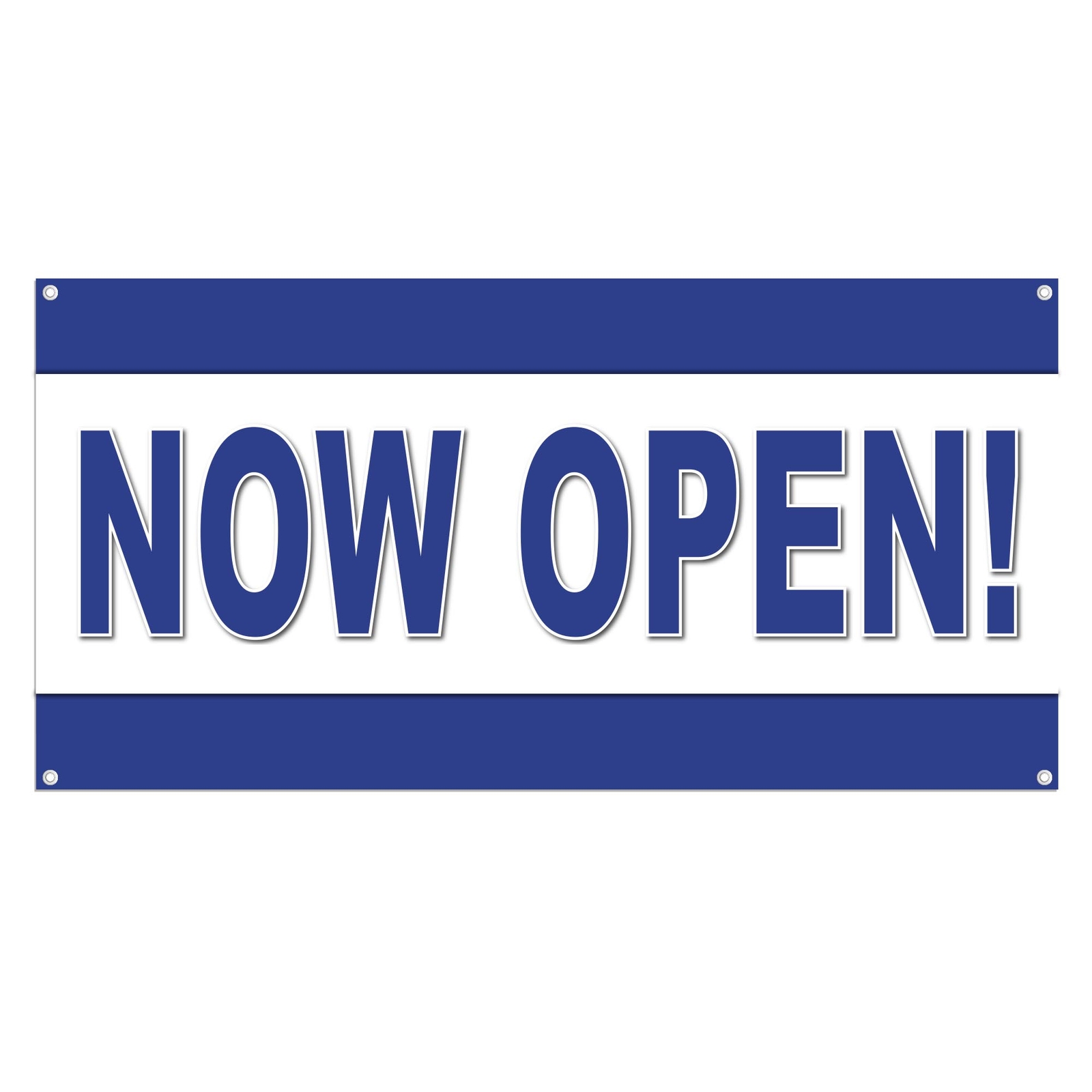 Now Open 13 oz Heavy Duty Vinyl Banner Outdoor/Indoor Now Open Sign for Business