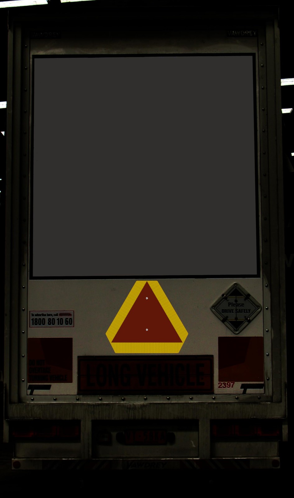 Slow Moving Vehicle Sign, Rust free Aluminium Slow Moving Vehicle Triangle