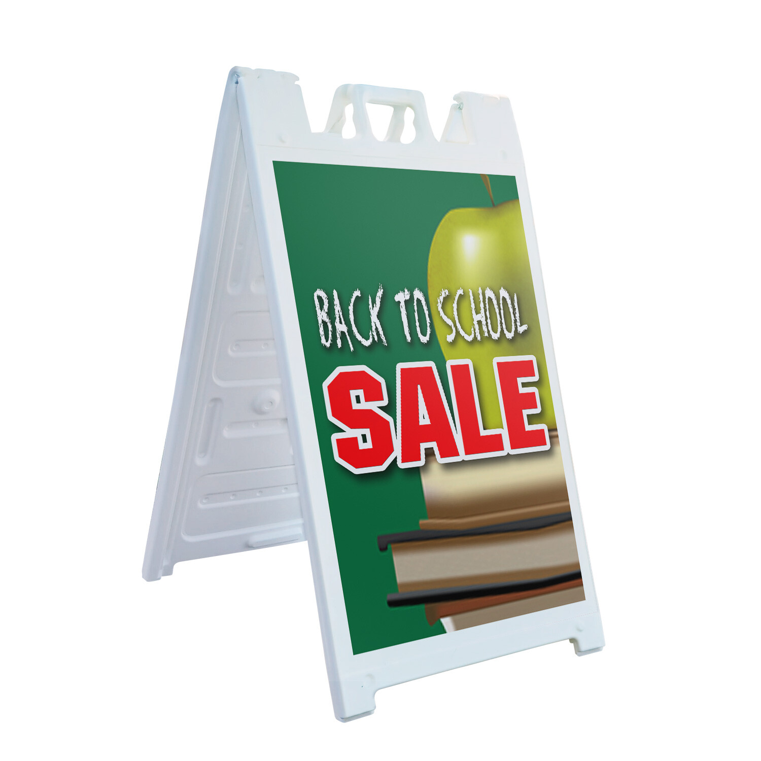 A-frame Sidewalk Back To School Sale 24″ x 36″ Double Sided A-Frame Sidewalk Sig