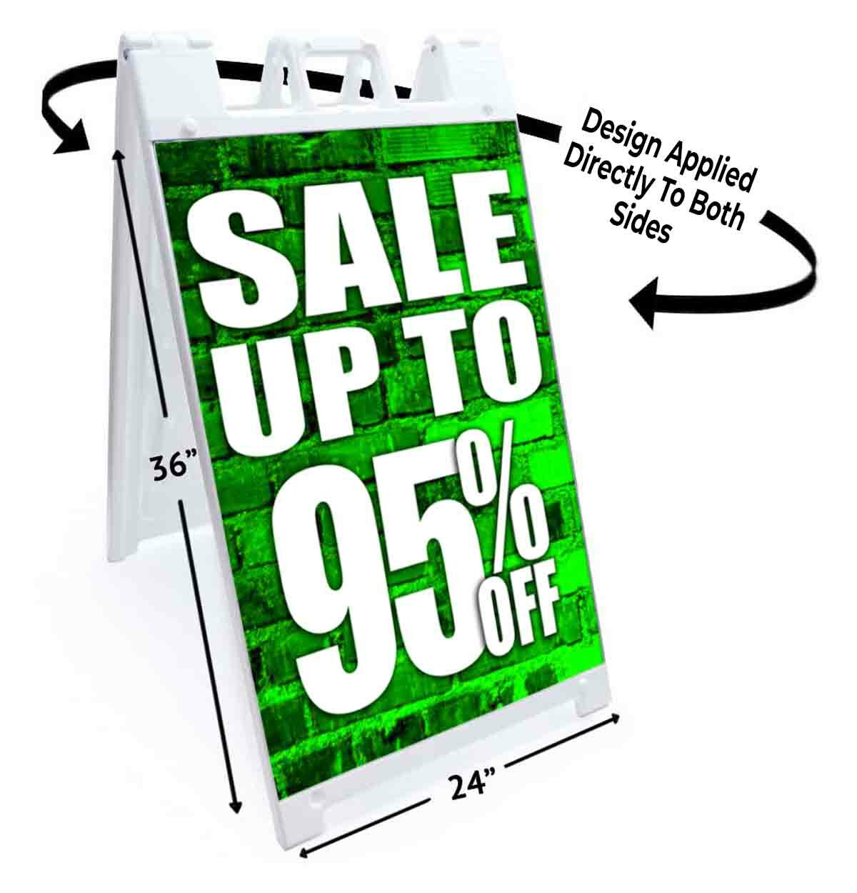 Sale Up To 95% Off Signicade 24×36 A Frame Sidewalk Sign Double Sided