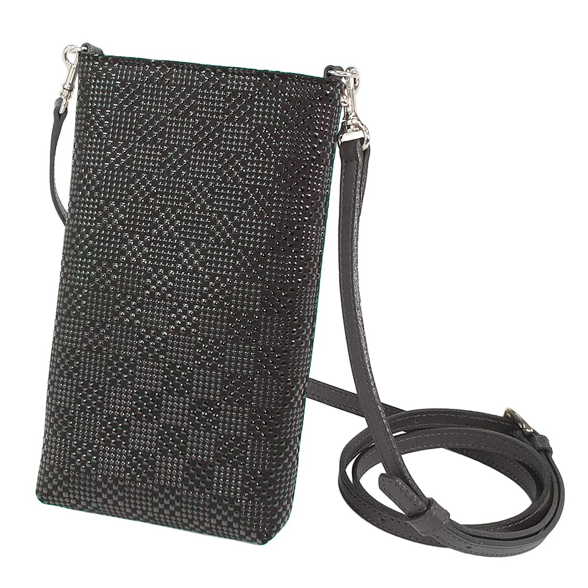 Inden Sacoche Smartphone Pouch Black & Black Checkered 5029
