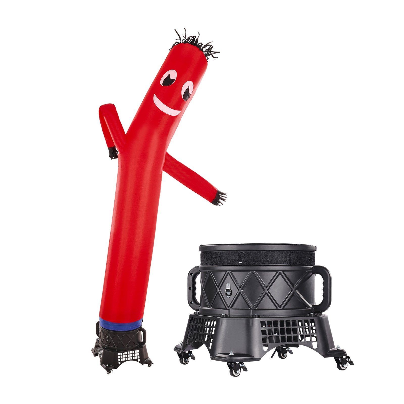 20ft High Visibility Inflatable Dancer 1HP Quiet Blower IPX3 Rated