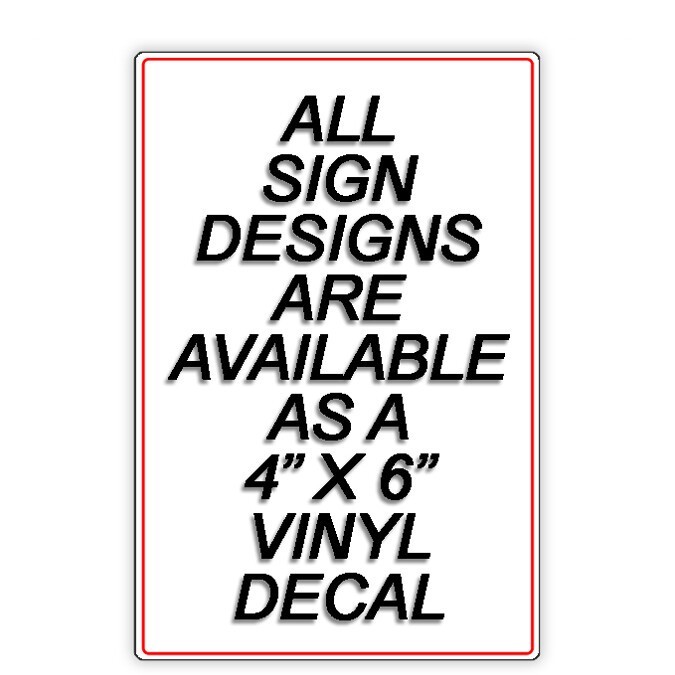 Package Delivery Place Packages In Box Sign / Decal