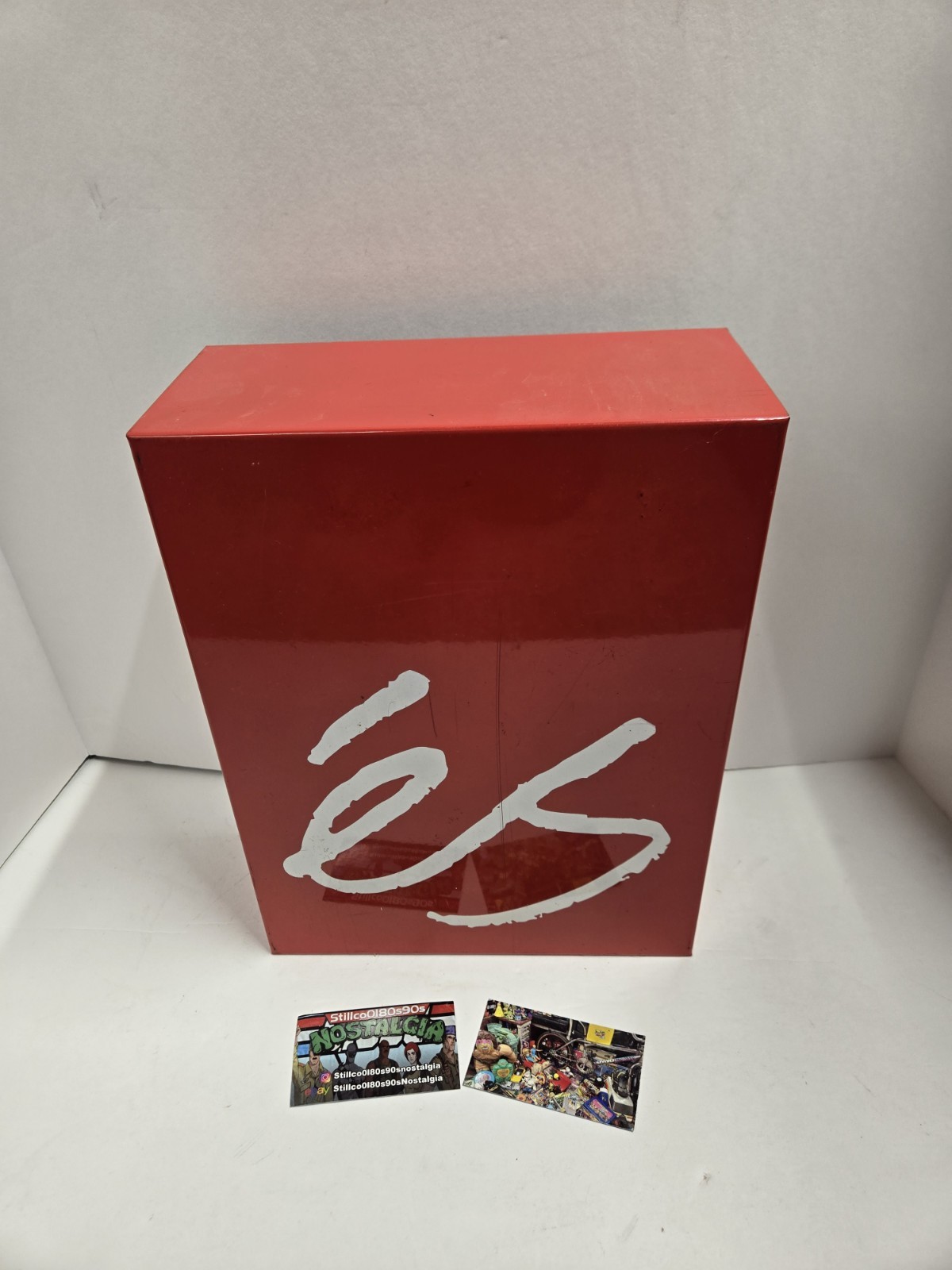 Es ‘es eS Skateboard Skateboarding Shoe Metal Shop Display Sign