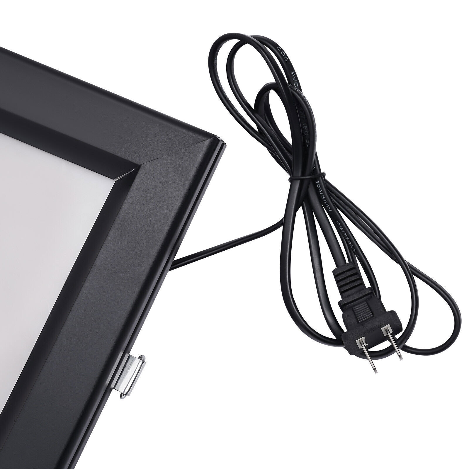 LED Backlit Movie Poster Art Picture Frame Light Box Advertising Display 18*24″