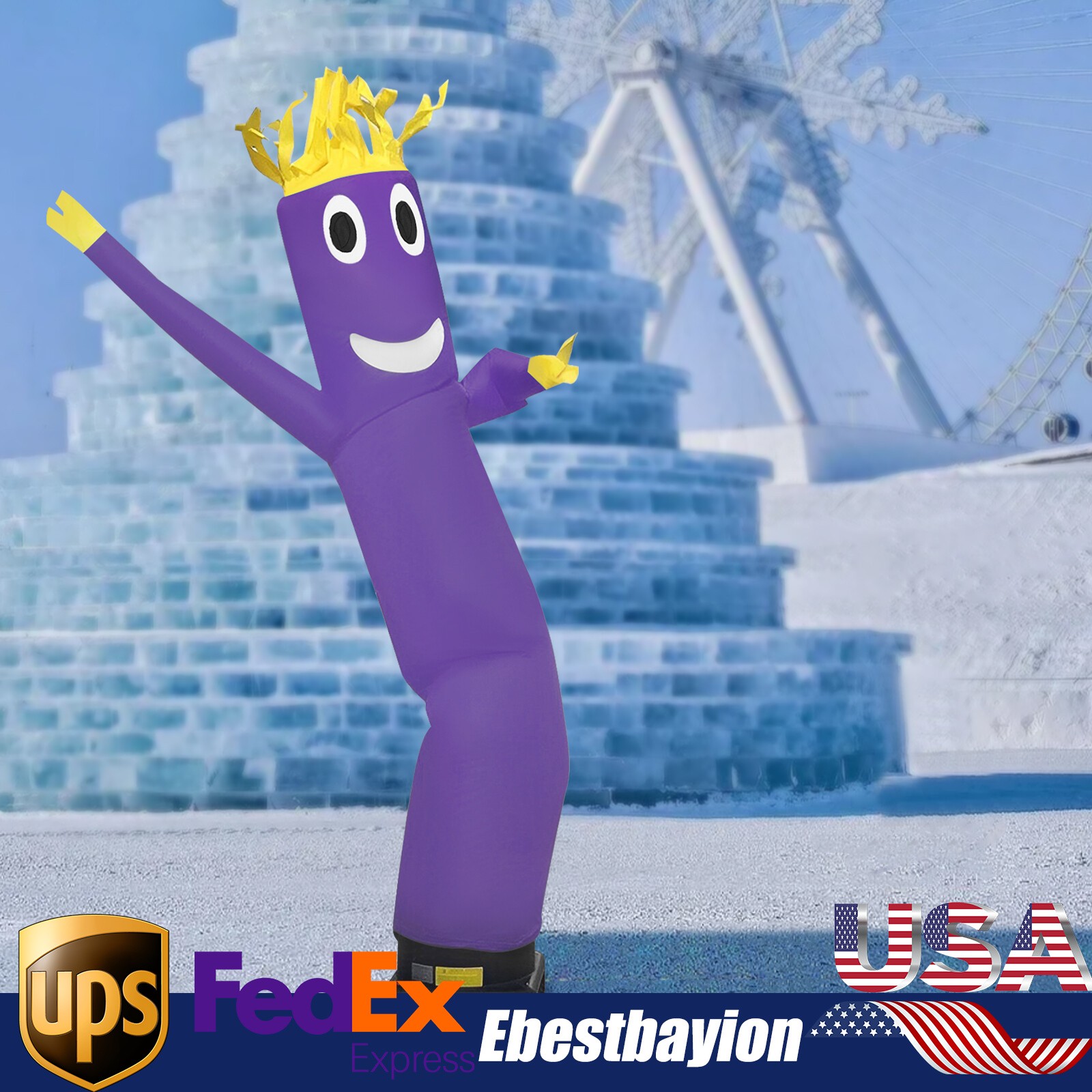 Advertising Inflatable Tube Men, Blow Up Giant Waving Arm Guy Fly Human Model
