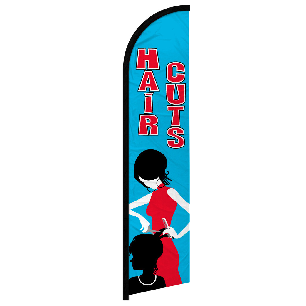 Hair Cuts Windless Swooper Flag Beauty Services