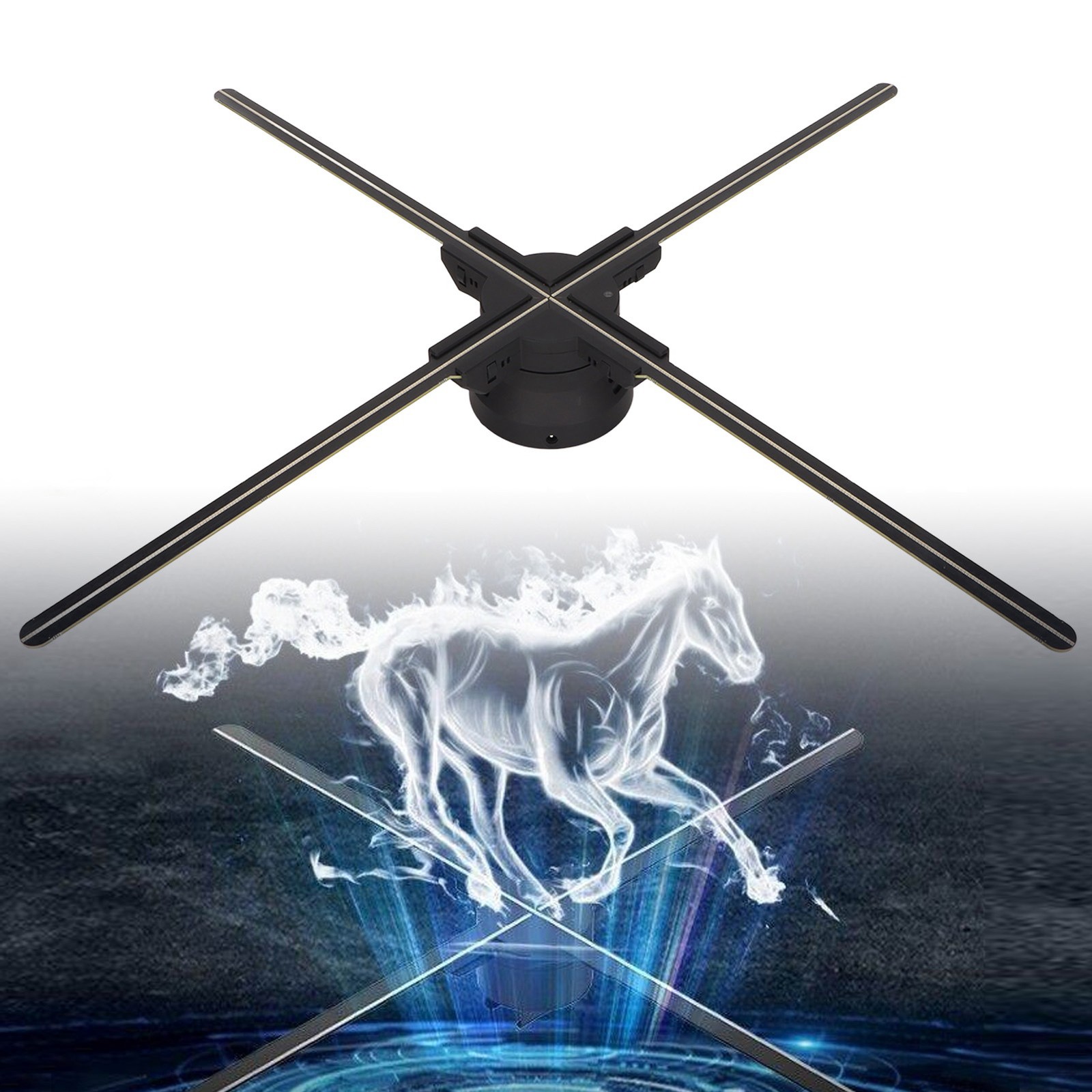 3D Holographic Fan 25.2in 768 LED 1024x768P 8GB Memory & WiFi APP Control