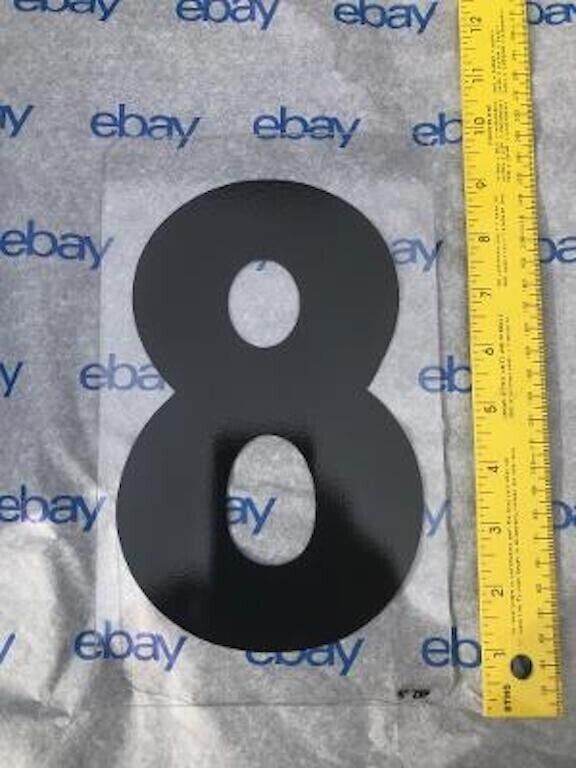 8 inch zip number changeable outdoor signage marquee NUMBERS Number 8