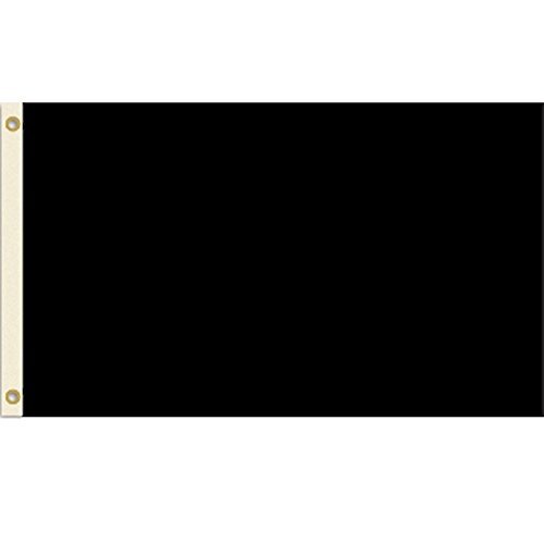 Vista Flags Solid Black 2×3 Polyester Flag