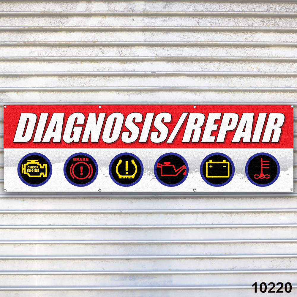 Diagnosis / Repair Banner Auto Repair Service Bay