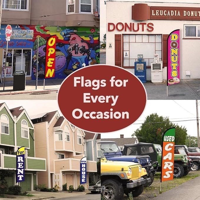 Envios de Dinero Advertising Swooper Feather Flutter Flag Money Orders