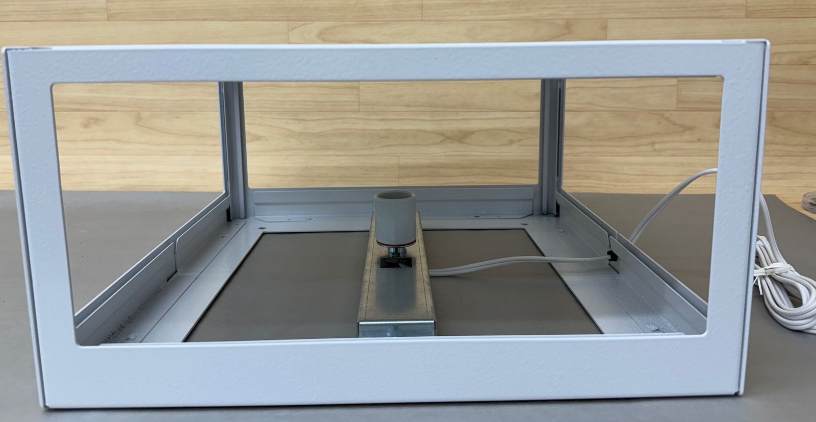 Cardtronics Lighted ATM Topper Universal 8″ High White Flat Hood 4-Sided