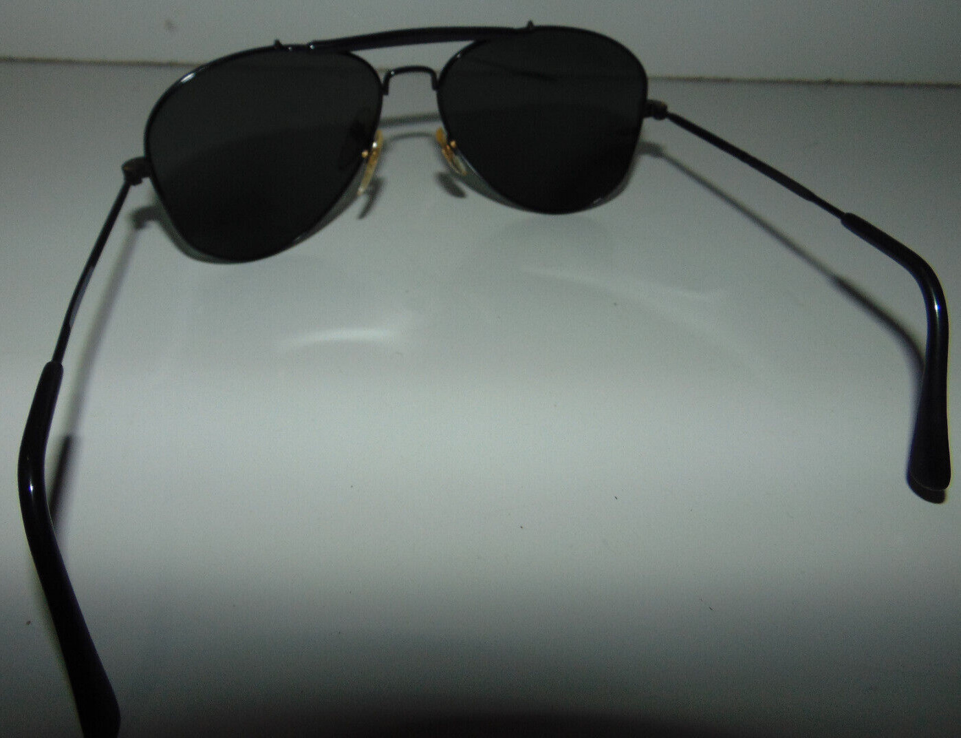 Vintage BLACK Aviator 1980’s Sunglasses Made In Taiwan 80s Glasses NEW