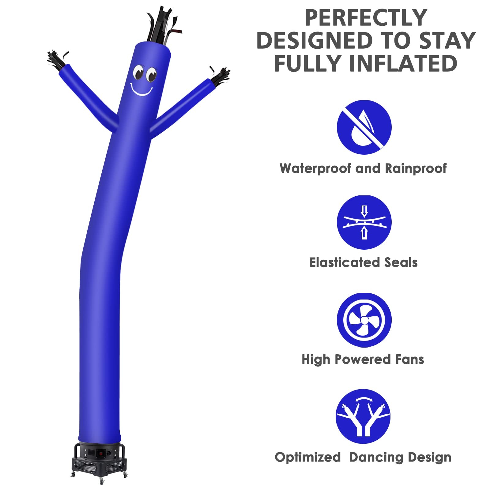 20ft Inflatable Tube Guy Puppet with 1HP Blower Complete Dancing Set