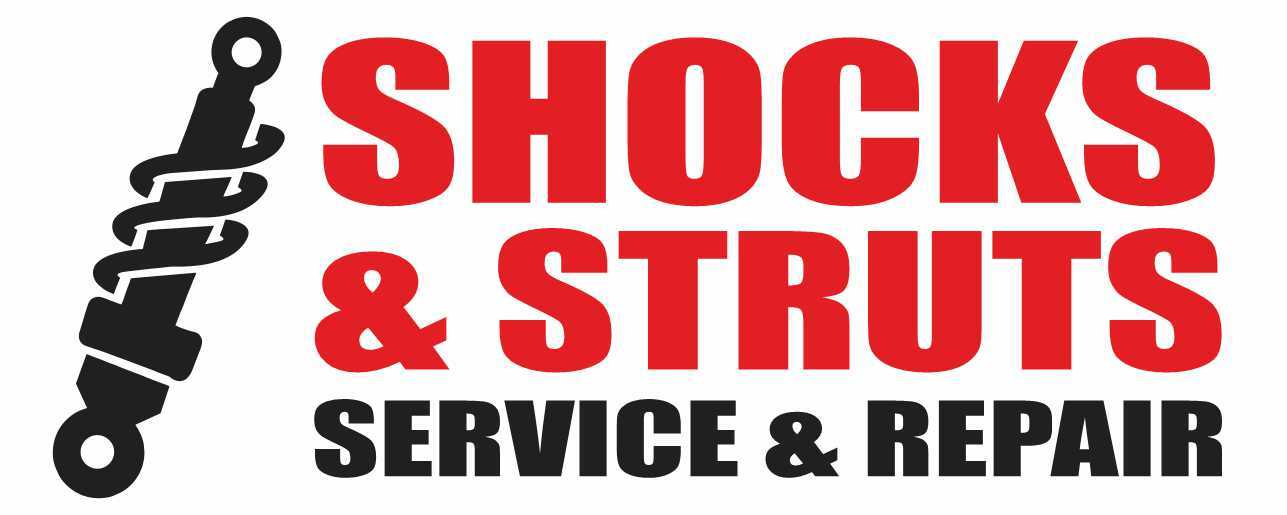 SHOCKS STRUTS Advertising Banner Vinyl Mesh Sign Car Service Auto Repair Shop